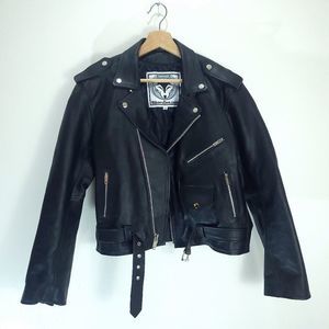 Bikers Den Leather Moto Jacket